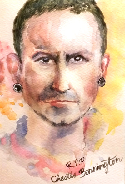 Linkin Park singer-Chester Charles Bennington .He was best known as the lead singer for the rock band Linkin Park.